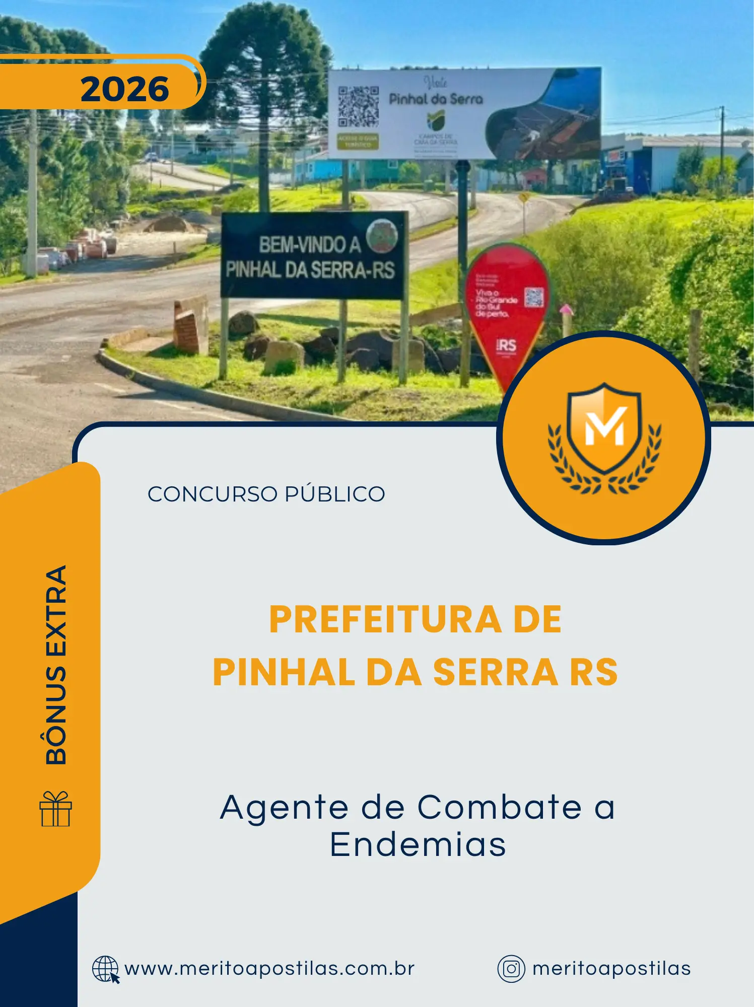 Apostila Agente de Combate a Endemias Prefeitura de Pinhal da Serra RS 2026