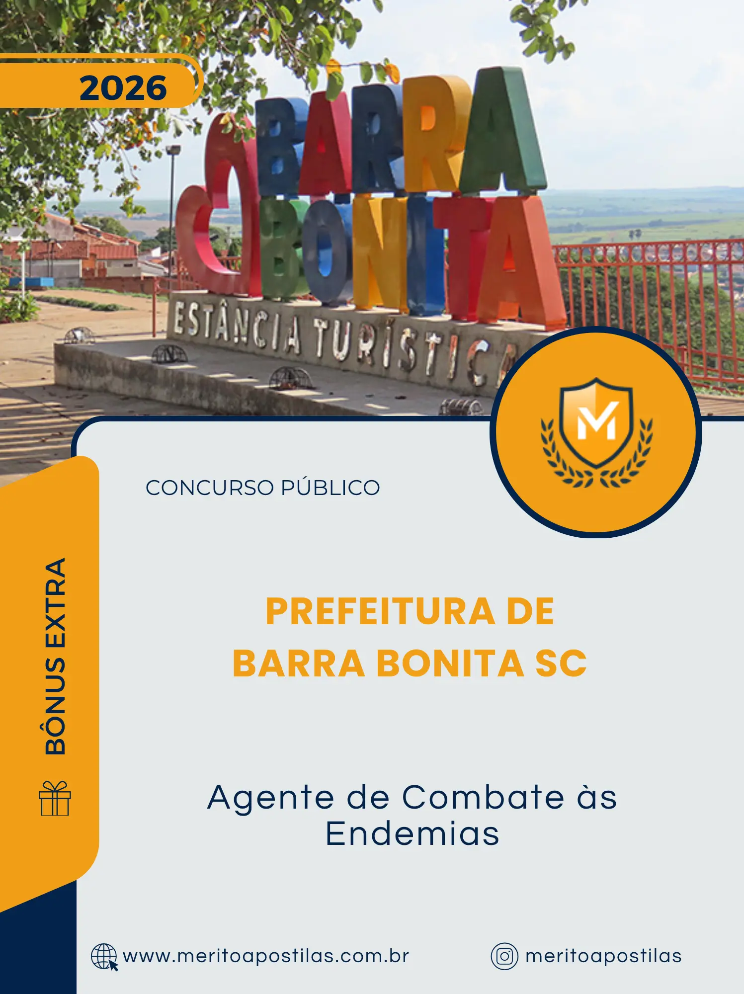 Apostila Agente de Combate às Endemias Prefeitura de Barra Bonita SC 2026