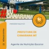 Apostila Agente de Nutrição Escolar Prefeitura de Canarana MT 2026
