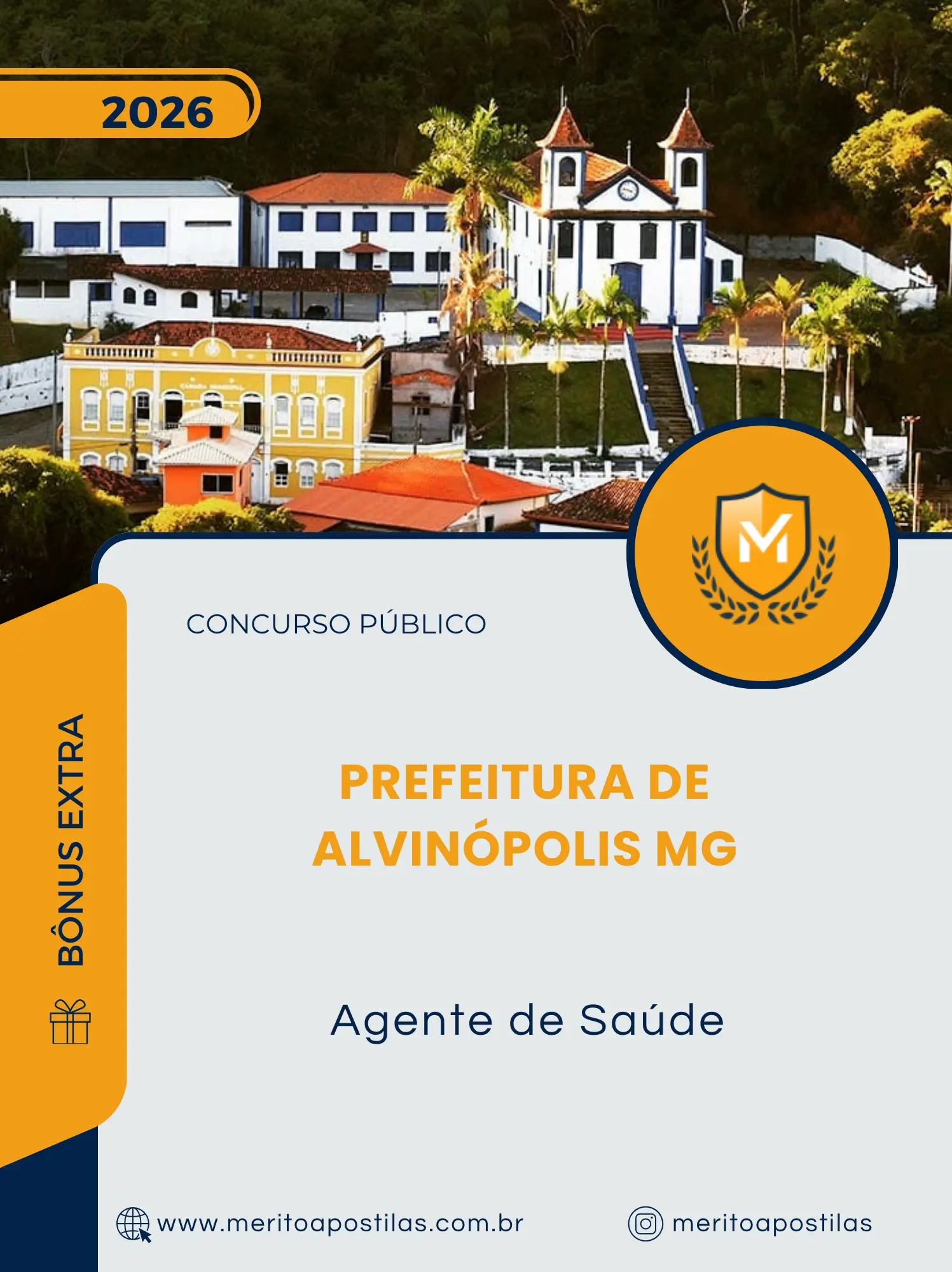 Apostila Agente de Saúde Prefeitura de Alvinópolis MG 2026