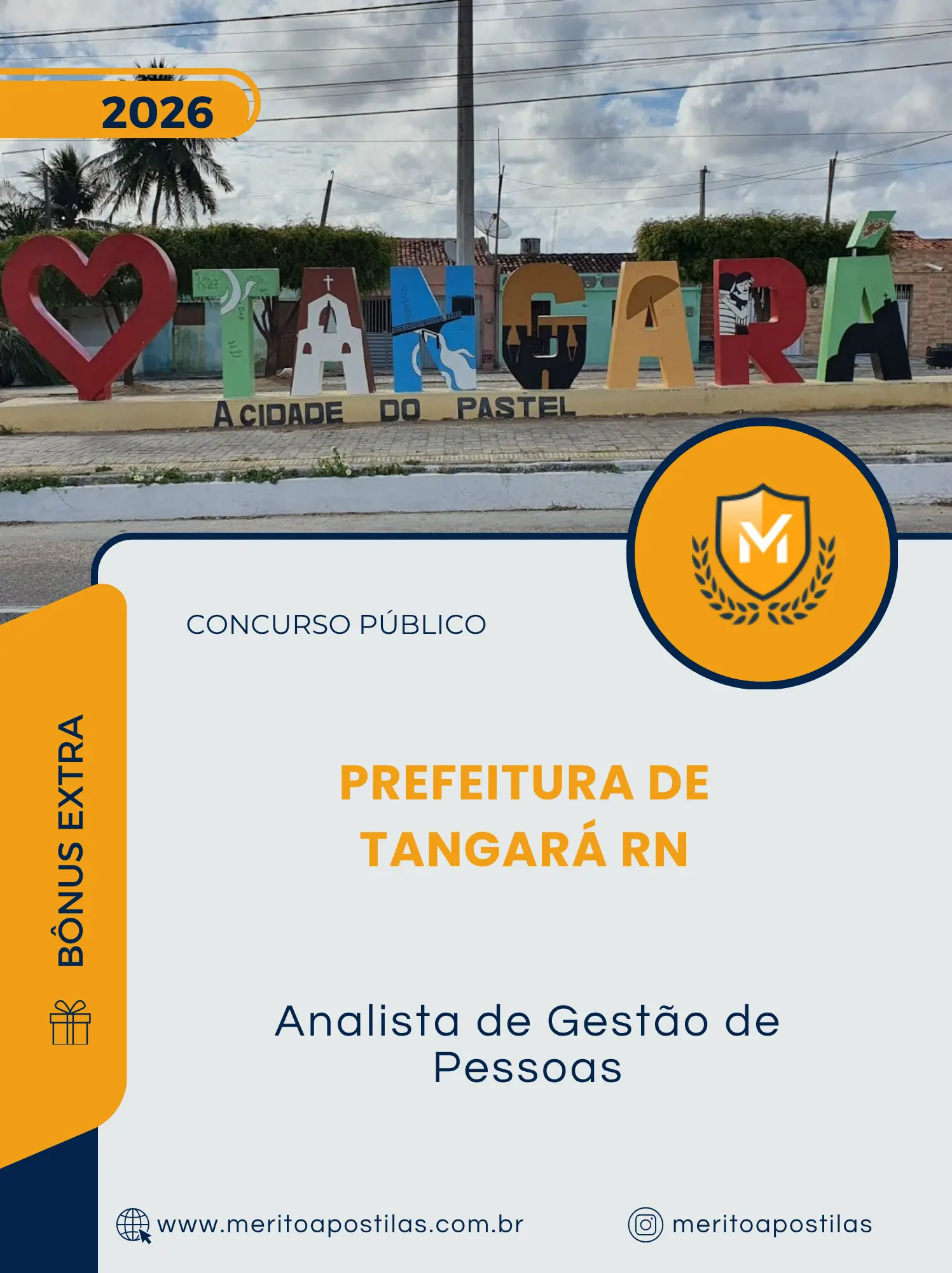 Apostila Analista de Gestão de Pessoas Prefeitura de Tangará RN 2026