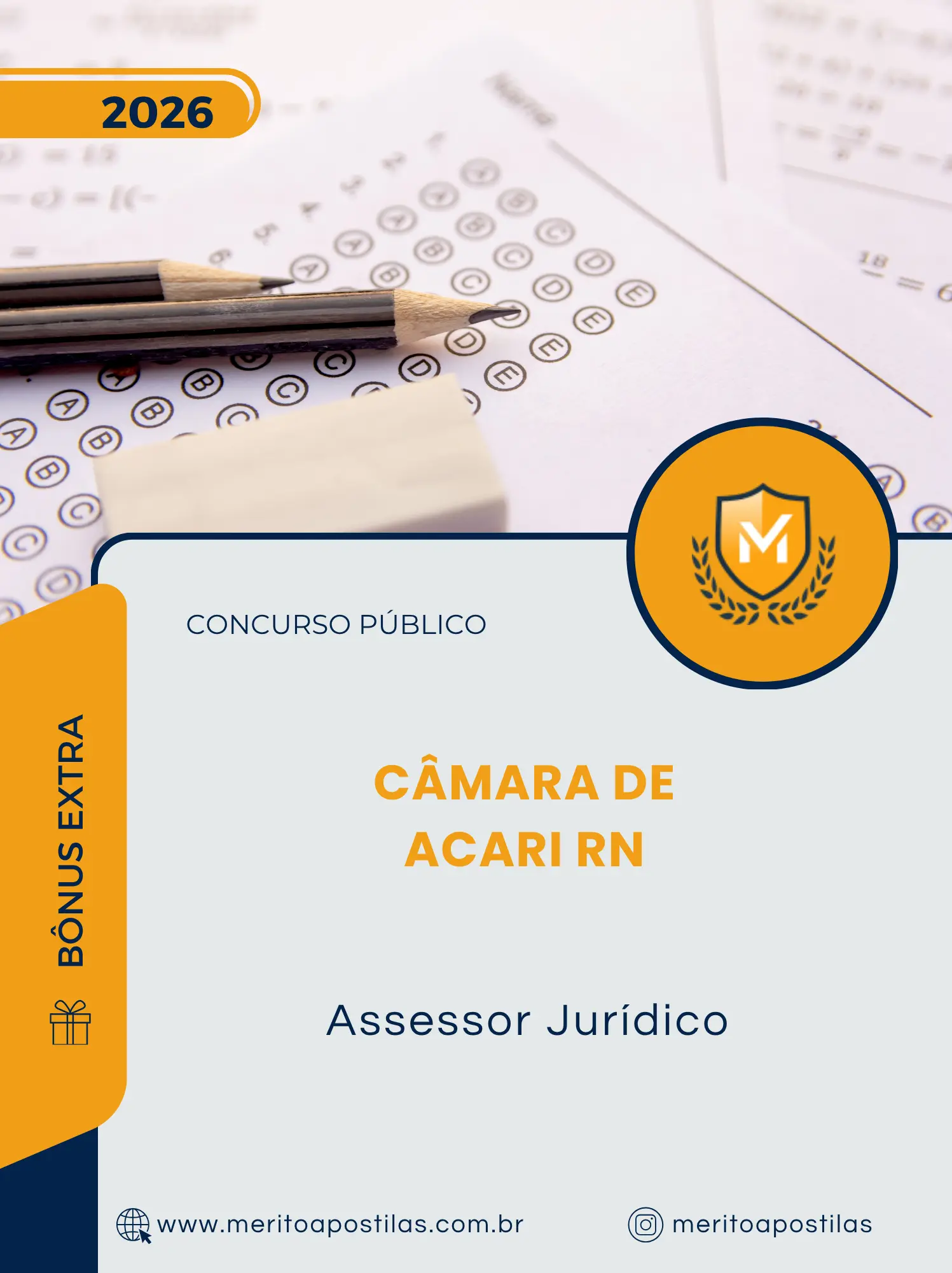 Apostila Assessor Jurídico Câmara de Acari RN 2026