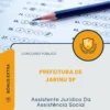 Apostila Assistente Jurídico Da Assistência Social Prefeitura de Jarinu SP 2026