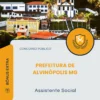 Apostila Assistente Social Prefeitura de Alvinópolis MG 2026