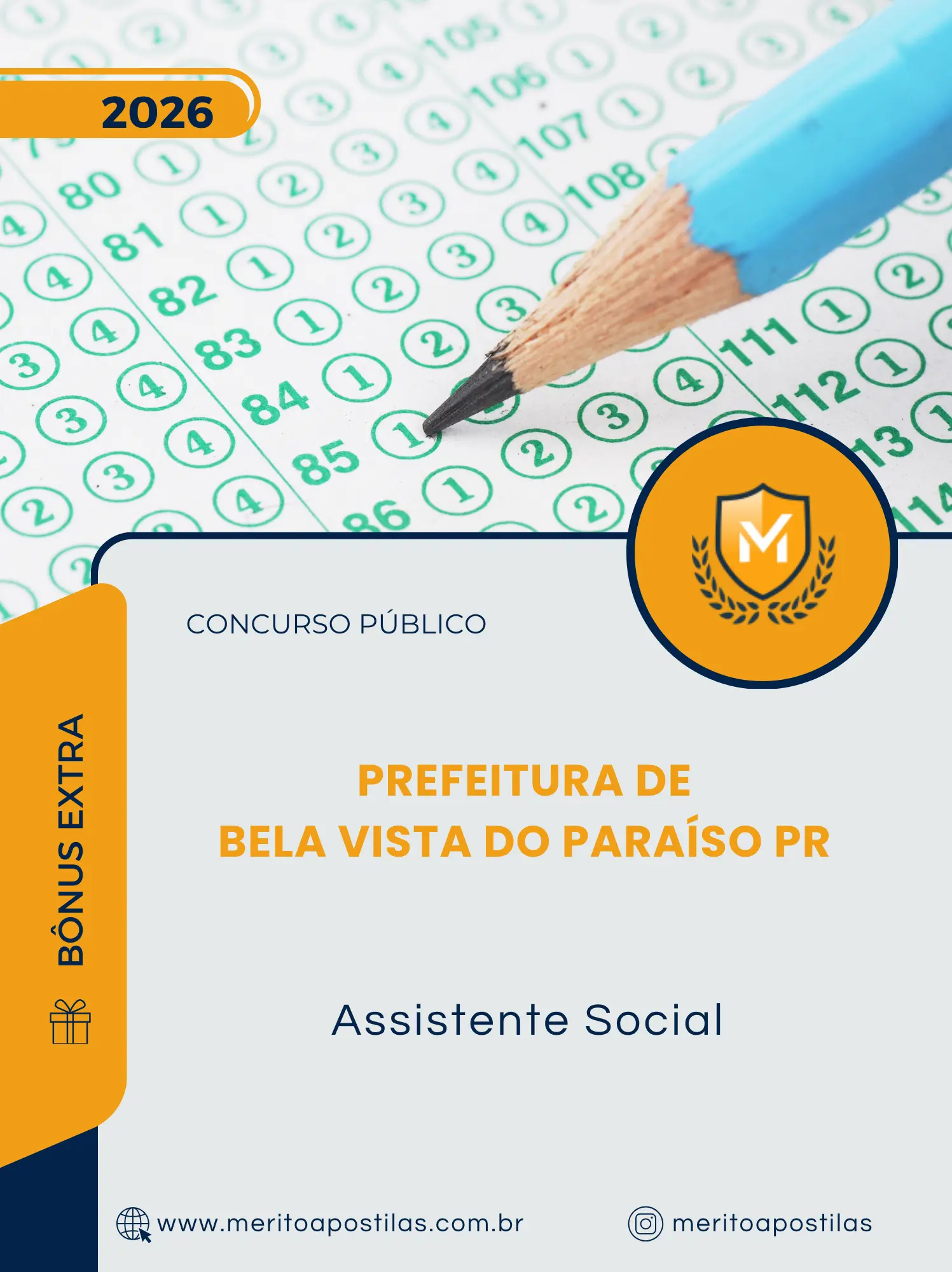 Apostila Assistente Social Prefeitura de Bela Vista do Paraíso PR 2026