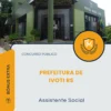 Apostila Assistente Social Prefeitura de Ivoti RS 2026