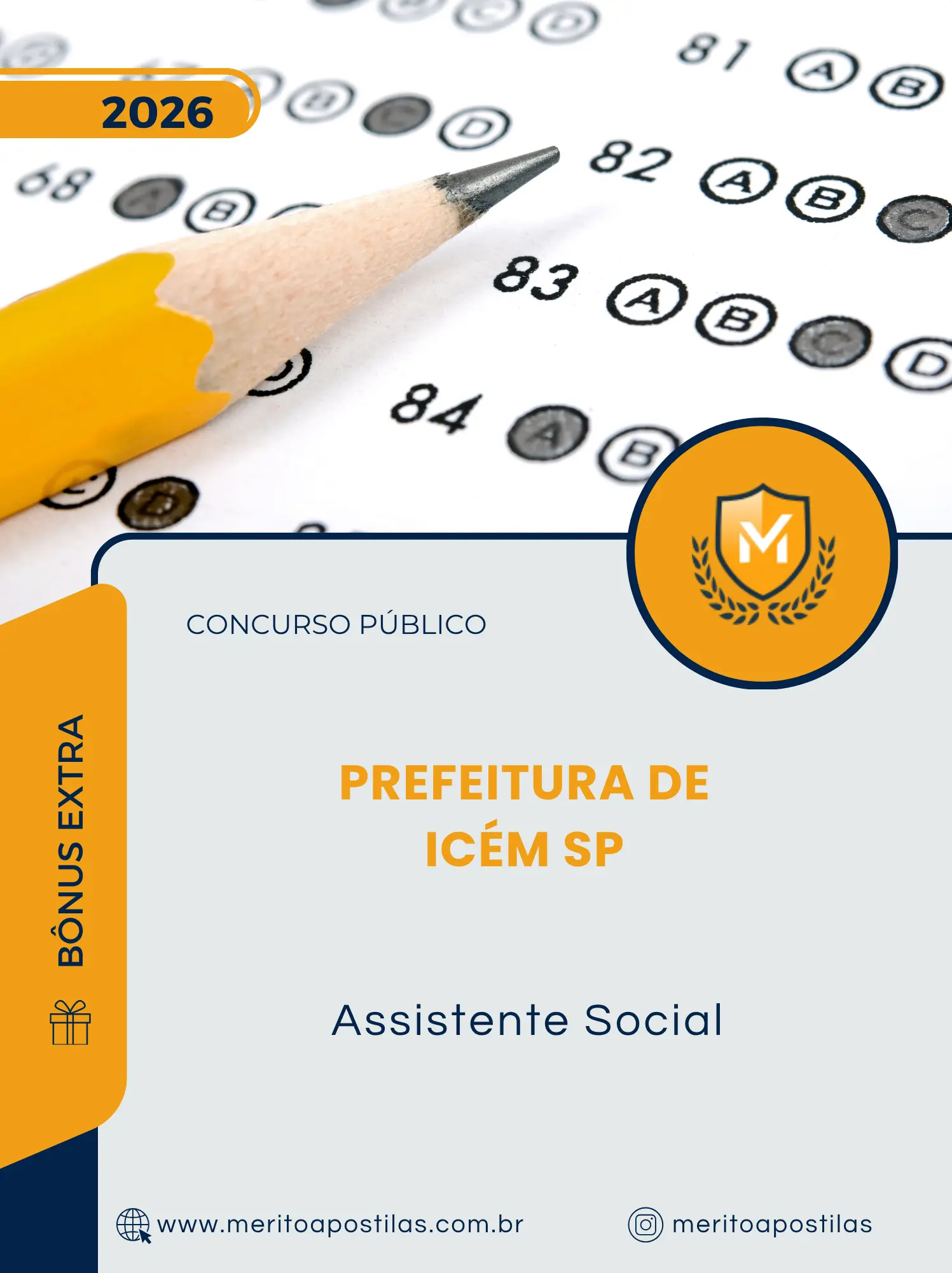 Apostila Assistente Social Prefeitura de Icém SP 2026