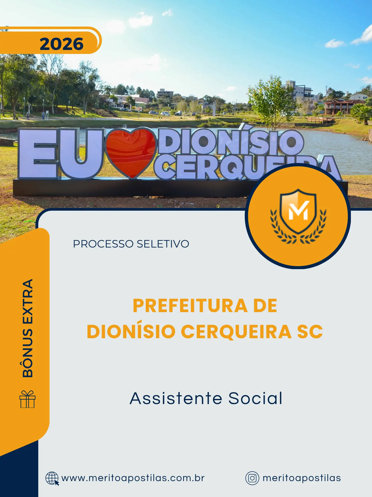 Apostila Assistente Social Prefeitura de Dionísio Cerqueira SC 2026