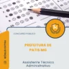 Apostila Assistente Técnico Administrativo Prefeitura de Patis MG 2026