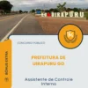 Apostila Assistente de Controle Interno Prefeitura de Uirapuru GO 2026
