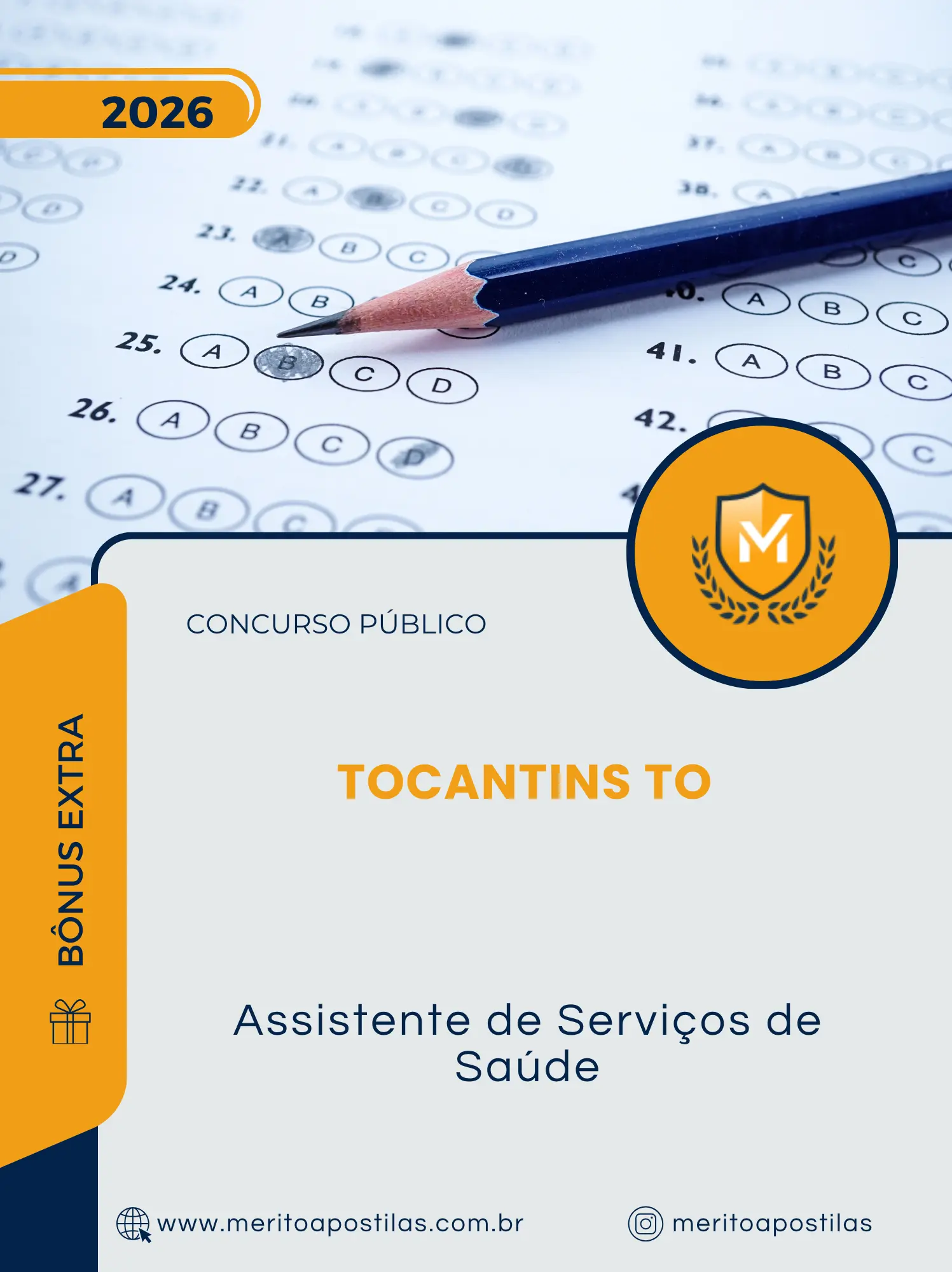 Apostila Assistente de Serviços de Saúde Concurso Público Governo do Tocantins TO 2026