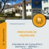 Apostila Atendente de Consultório Dentário – SEMSA – ESF/PSF Prefeitura de Viçosa MG 2026