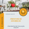 Apostila Atendente de Educação Infantil Prefeitura de Ascurra SC 2026