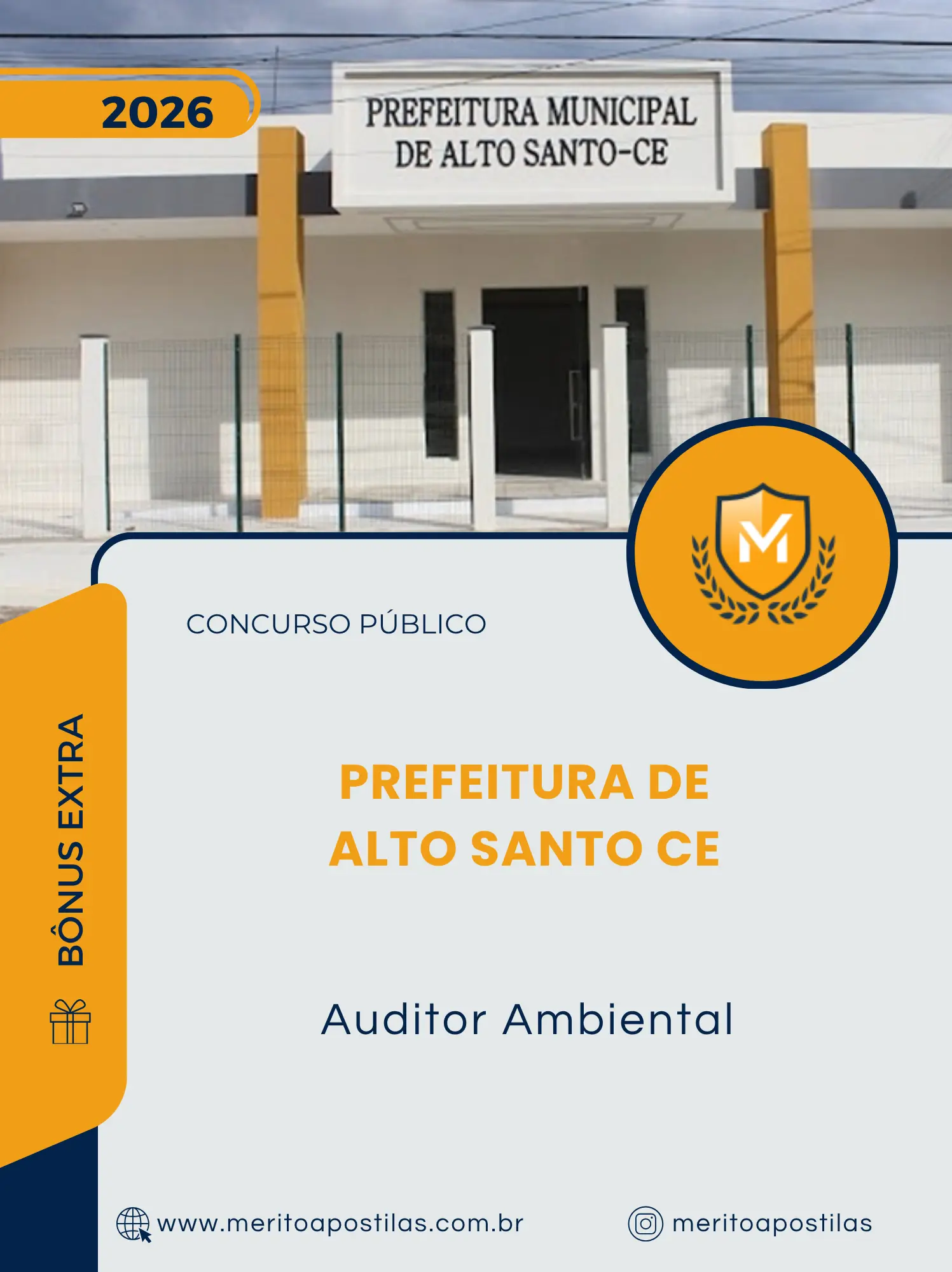 Apostila Auditor Ambiental Prefeitura de Alto Santo CE 2026