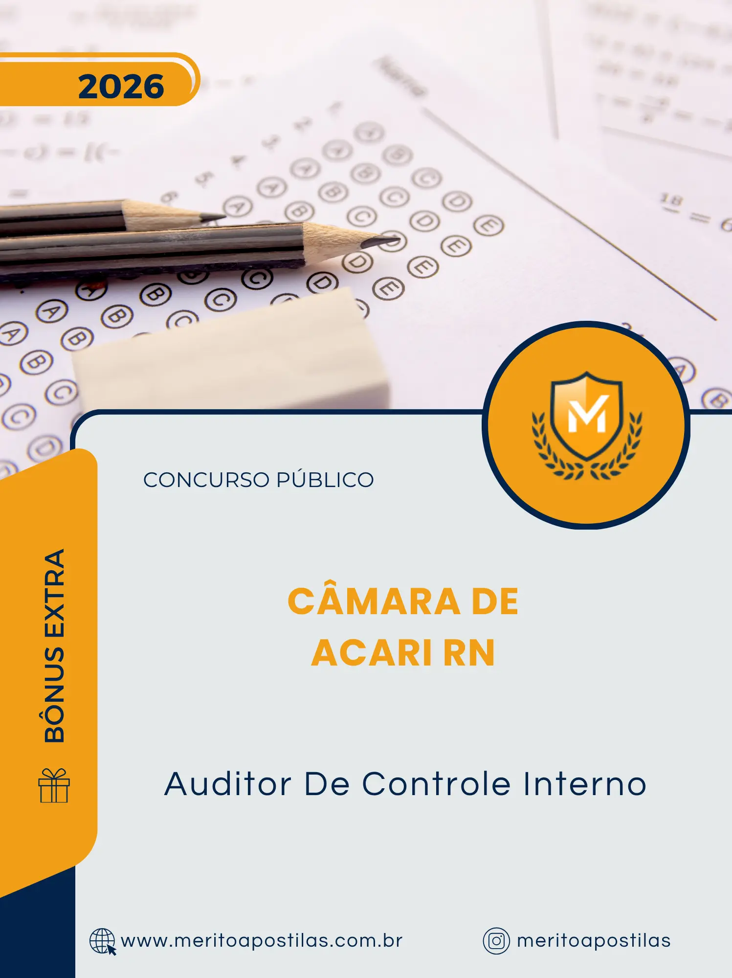 Apostila Auditor De Controle Interno Câmara de Acari RN 2026