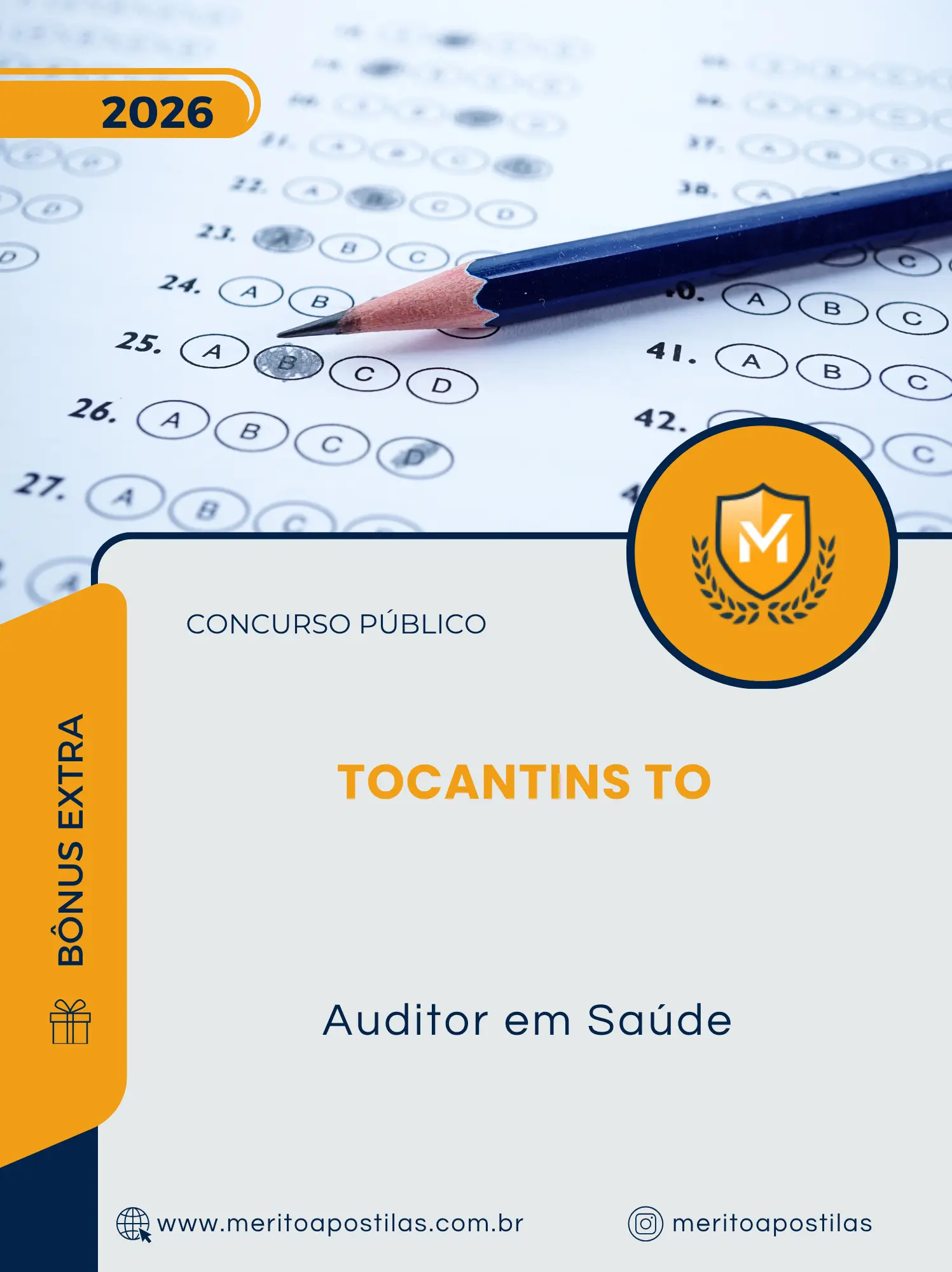 Apostila Auditor em Saúde Concurso Público Governo do Tocantins TO 2026