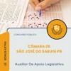Apostila Auxiliar De Apoio Legislativo Câmara de São José do Sabugi PB 2026
