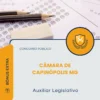 Apostila Auxiliar Legislativo Câmara de Capinópolis MG 2026