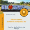 Apostila Auxiliar de Cuidador de Abrigo Prefeitura de Dionísio Cerqueira SC 2026