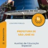 Apostila Auxiliar de Educação Especial Prefeitura de São José SC 2026