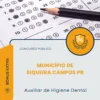 Apostila Auxiliar de Higiene Dental Município de Siqueira Campos PR 2026