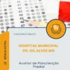 Apostila Auxiliar de Manutenção Predial Concurso Público Hospital Municipal Dr. Gil Alves MG 2026