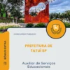 Apostila Auxiliar de Serviços Educacionais Prefeitura de Tatuí SP 2026