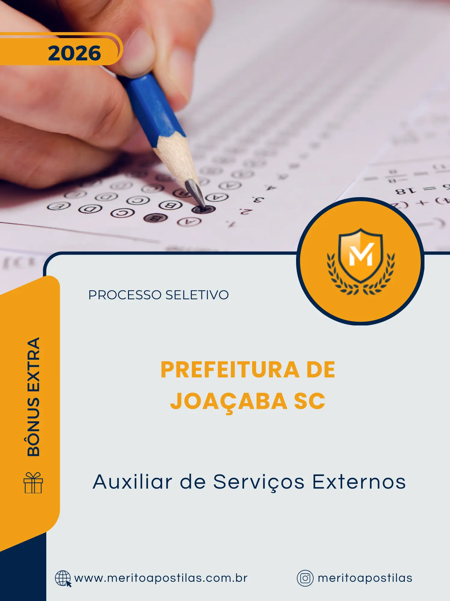 Apostila Auxiliar de Serviços Externos Prefeitura de Joaçaba SC 2026
