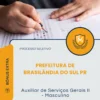 Apostila Auxiliar de Serviços Gerais II Masculino Prefeitura de Brasilândia do Sul PR 2026