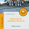 Apostila Bibliotecário Prefeitura de São Bento do Sul SC 2026