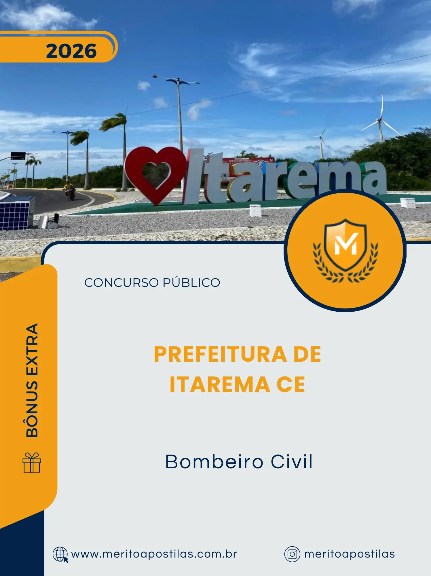 Apostila Bombeiro Civil Prefeitura de Itarema CE 2026