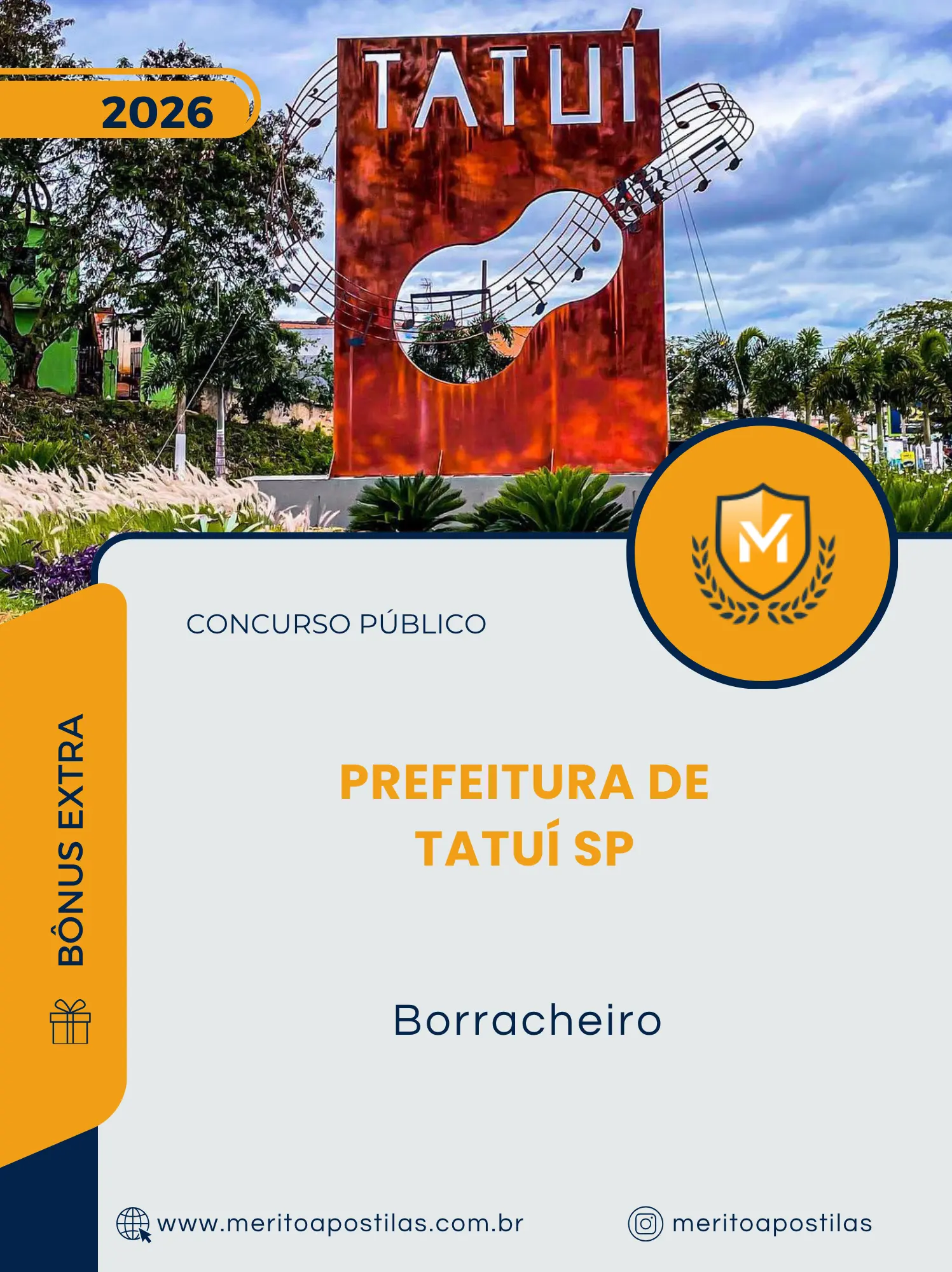 Apostila Borracheiro Prefeitura de Tatuí SP 2026
