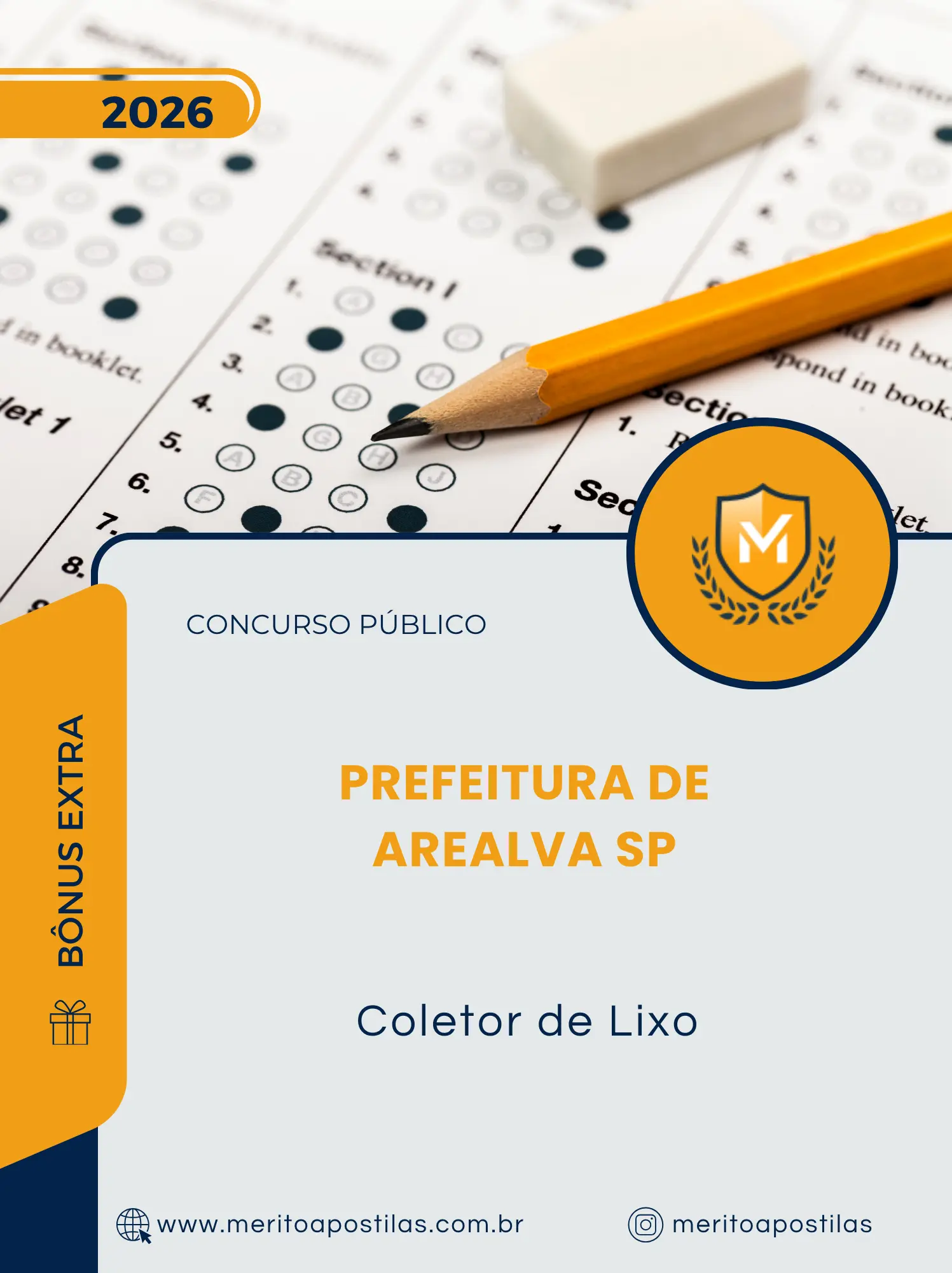 Apostila Coletor de Lixo Prefeitura de Arealva SP 2026