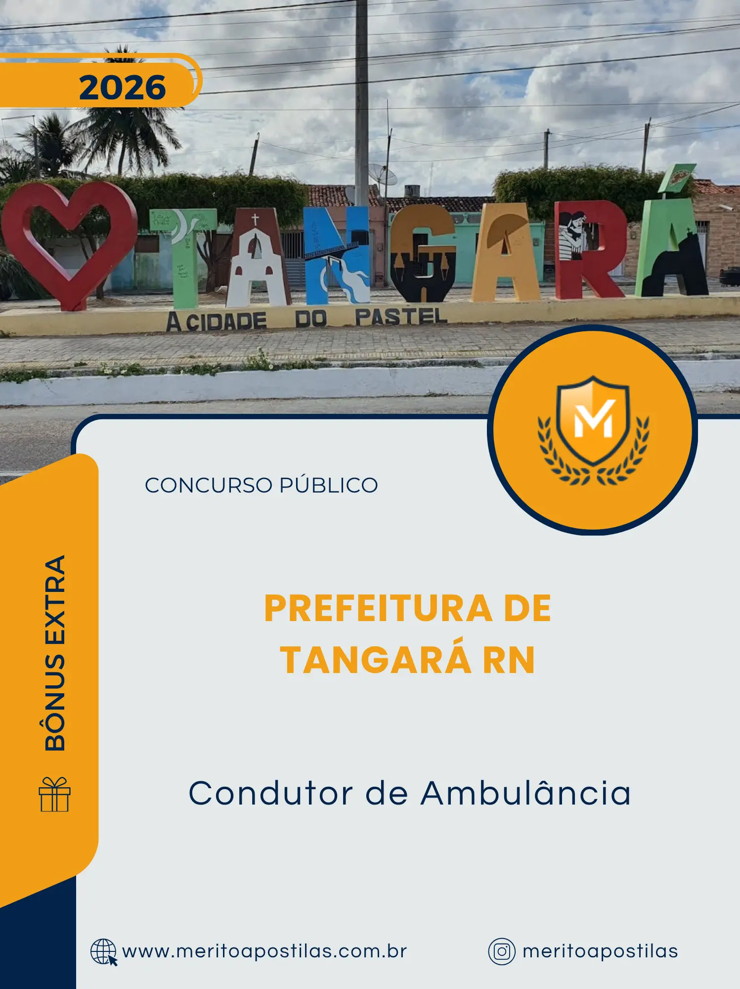 Apostila Condutor de Ambulância Prefeitura de Tangará RN 2026