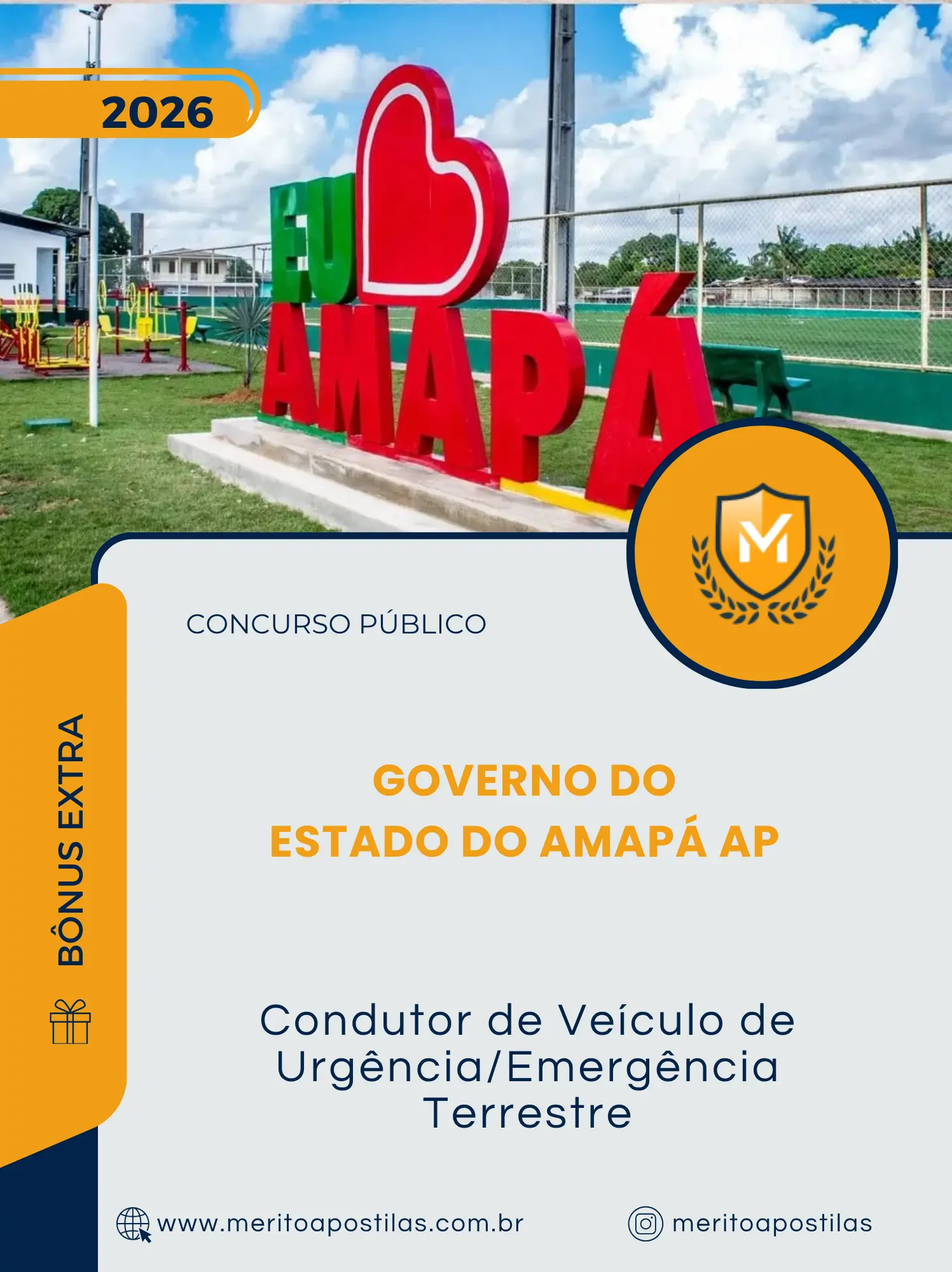 Apostila Condutor de Veículo de Urgência Emergência Terrestre Governo do Estado do Amapá AP 2026
