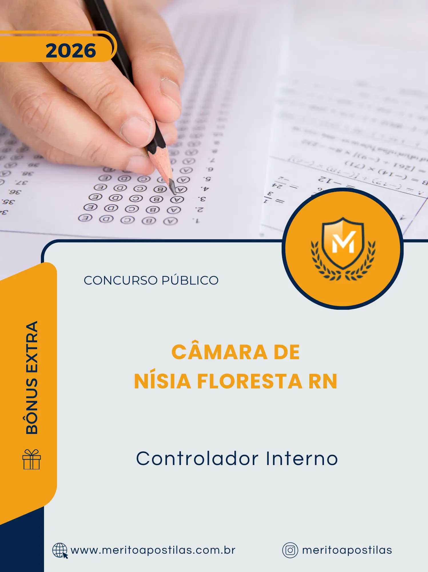 Apostila Controlador Interno Câmara de Nísia Floresta RN 2026