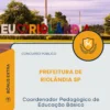 Apostila Coordenador Pedagógico de Educação Básica Prefeitura de Riolândia SP 2026