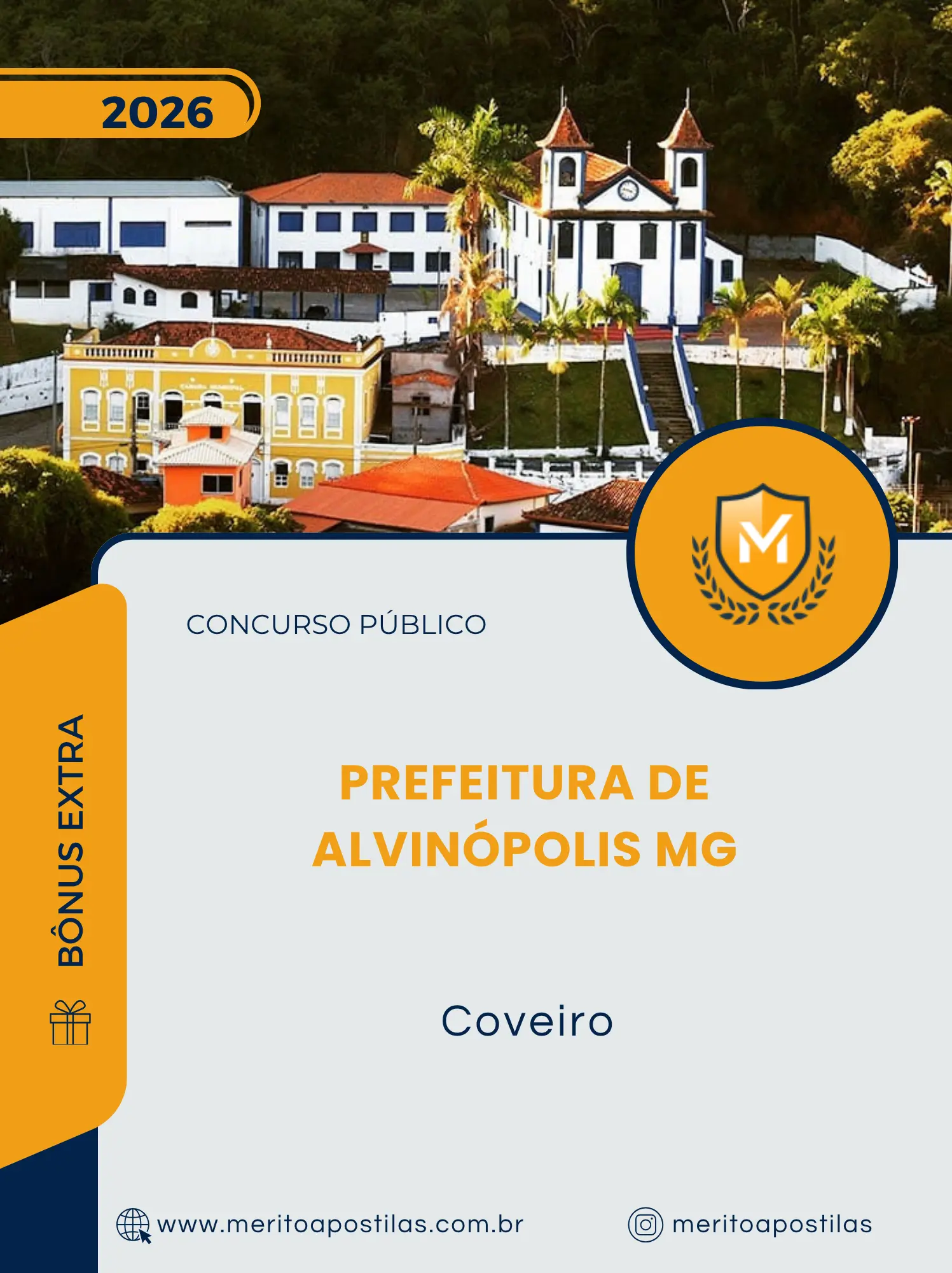 Apostila Coveiro Prefeitura de Alvinópolis MG 2026