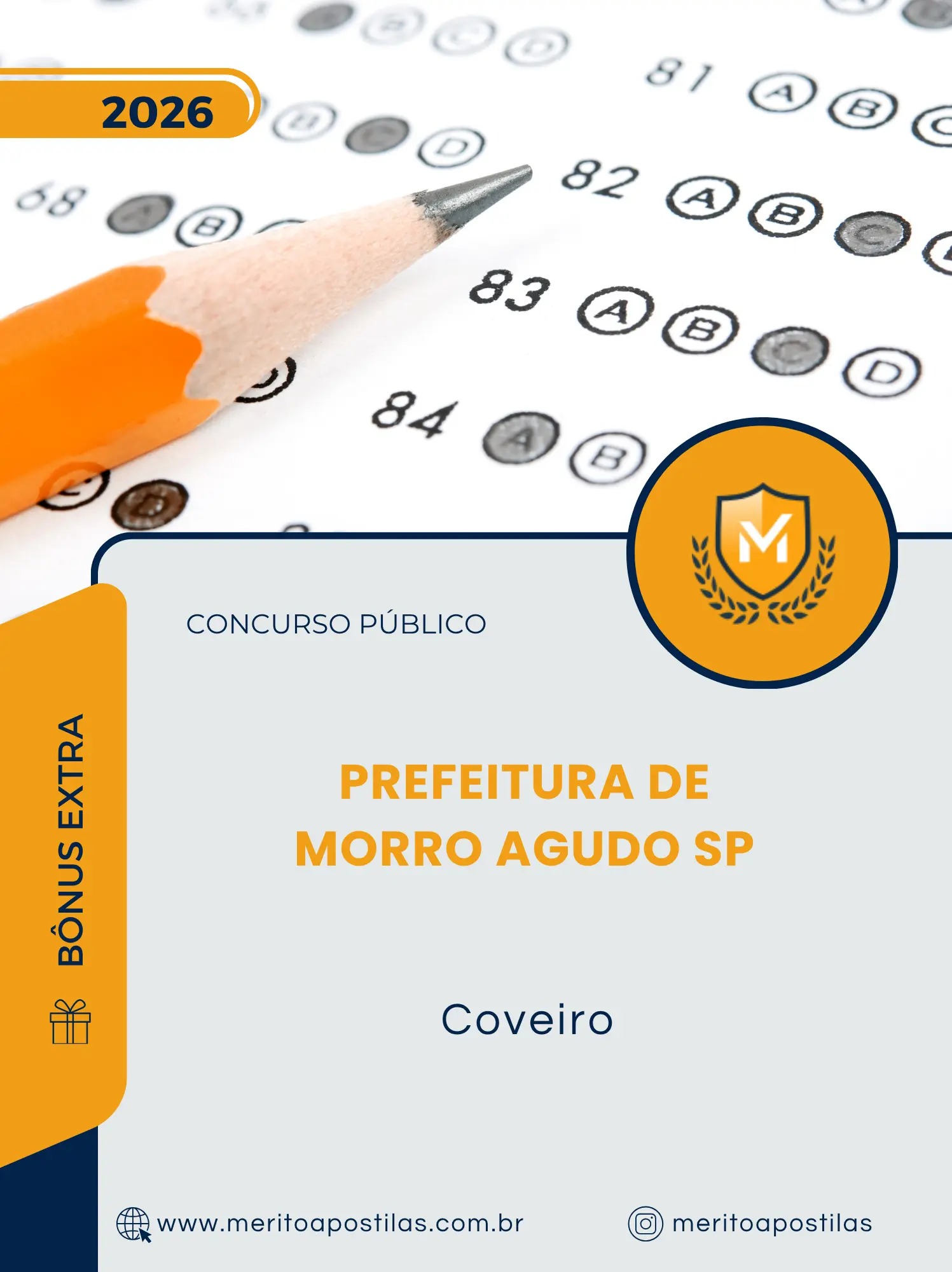 Apostila Coveiro Prefeitura de Morro Agudo SP 2026