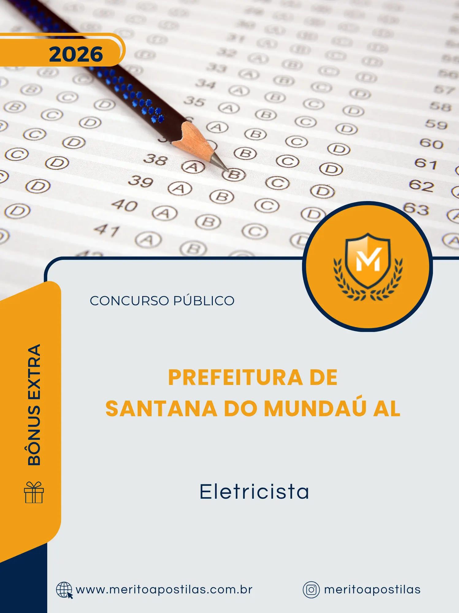 Apostila Eletricista Prefeitura de Santana do Mundaú AL 2026