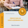 Apostila Escriturário Prefeitura de Santa Bárbara MG 2026