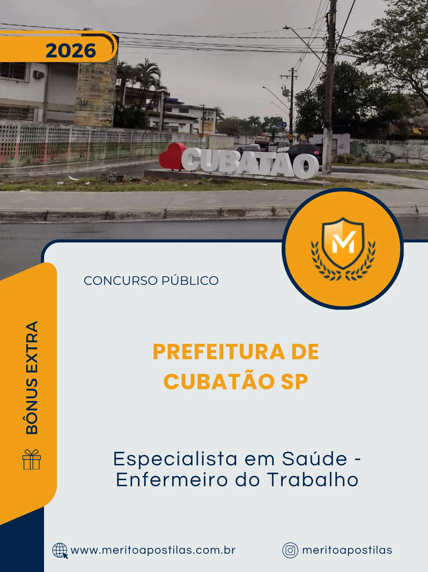 Apostila Especialista em Saúde Enfermeiro do Trabalho Prefeitura de Cubatão SP 2026