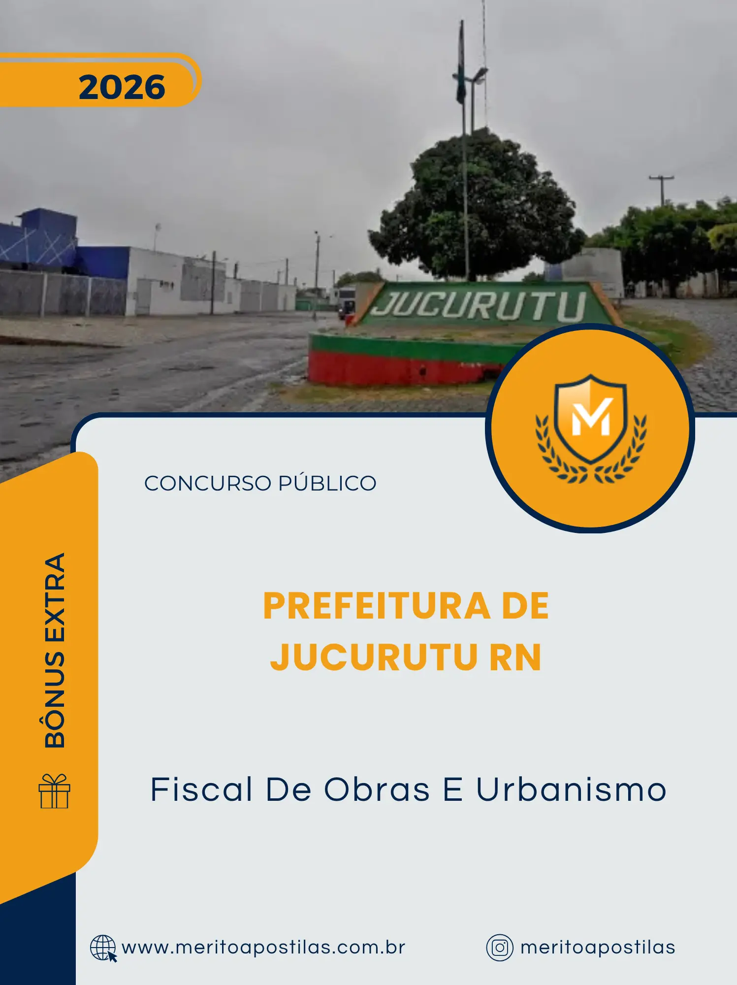 Apostila Fiscal De Obras E Urbanismo Prefeitura de Jucurutu RN 2026