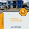 Apostila Fiscal Sanitário Farmacêutico Prefeitura de Guaramirim SC 2026
