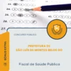 Apostila Fiscal de Saúde Pública Prefeitura de São Luís de Montes Belos GO 2026