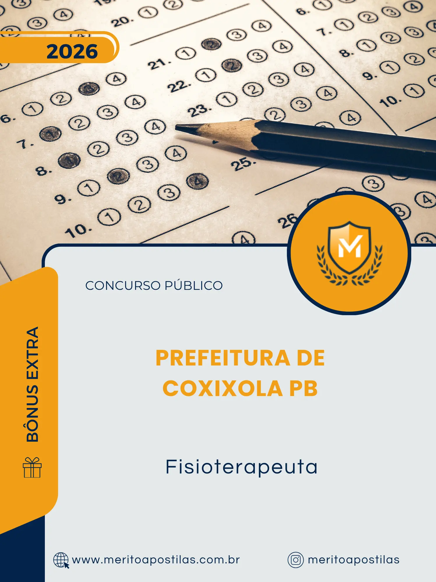 Apostila Fisioterapeuta Prefeitura de Coxixola PB 2026