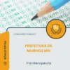 Apostila Fisioterapeuta Prefeitura de Munhoz MG 2026