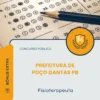Apostila Fisioterapeuta Prefeitura de Poço Dantas PB 2026