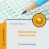 Apostila Fonoaudiólogo Prefeitura de Munhoz MG 2026
