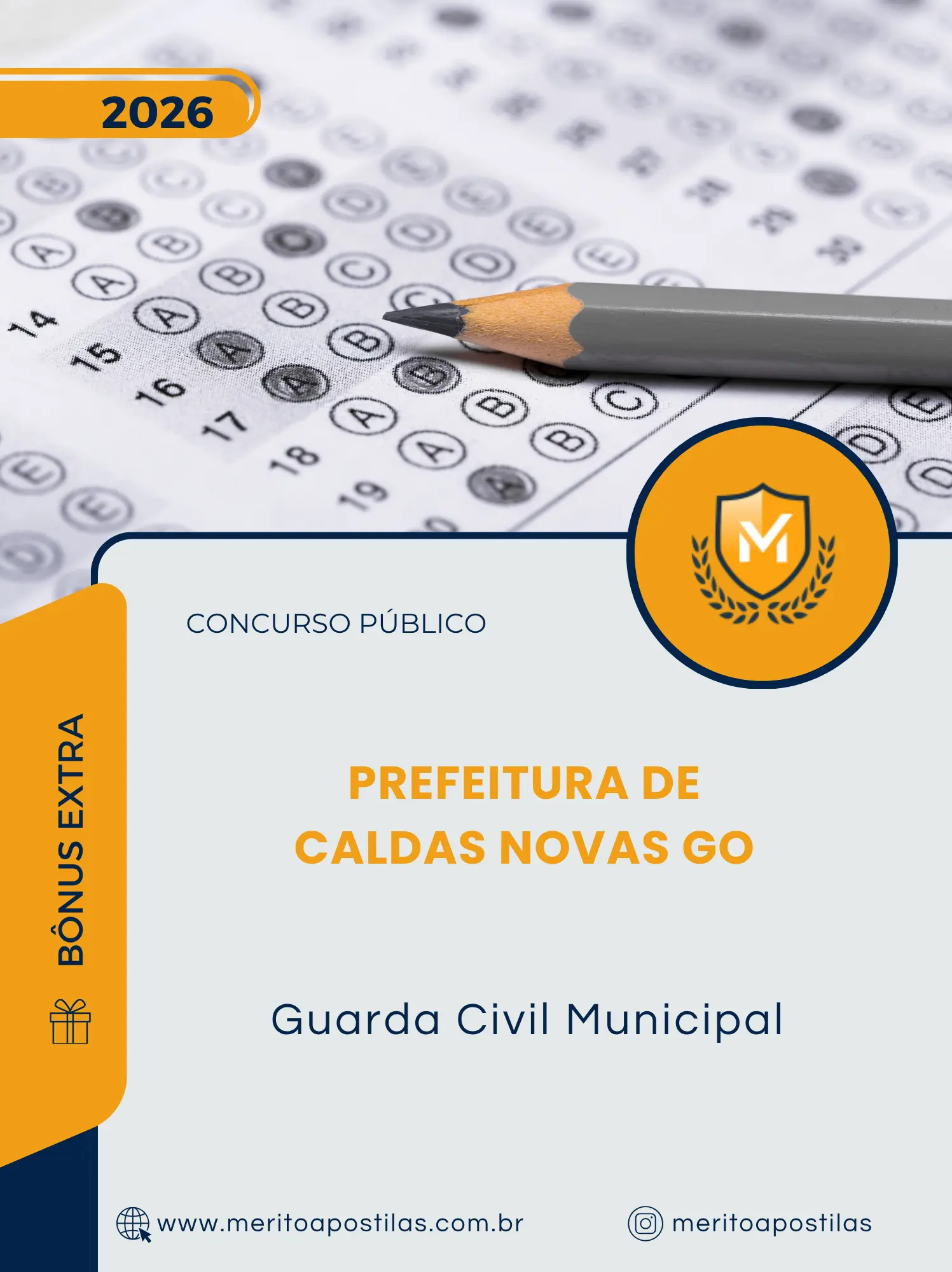 Apostila Guarda Civil Municipal Prefeitura de Caldas Novas GO 2026